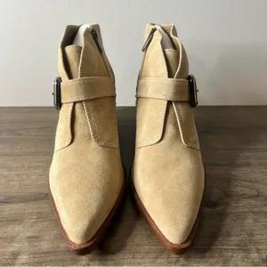 Vince Camuto Ashena Beige Women's Bootie Size 10 #317 thumbnail 2