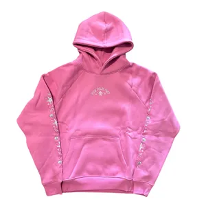 Pink Palm Puff Disney "Under The Sea" Ariel Hoodie in Pink, Size M thumbnail 1