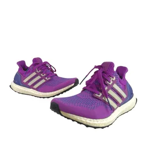 Adidas Ultra Boost Women's Purple Lace Up Low Top Running Sneakers Shoes Size 7 thumbnail 5