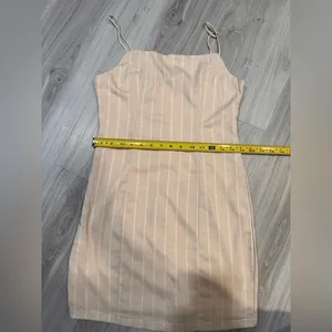 Lulus Blush Pink NWOT Elegant‎ Striped Dress thumbnail 5