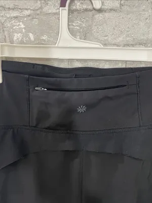 Athleta Black Running Free Shorts thumbnail 2