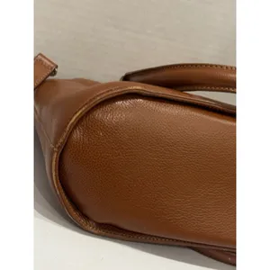 Vintage 90s Coach Madison Savoy Zip Satchel Bag Brown Leather Crossbody 4408 thumbnail 8