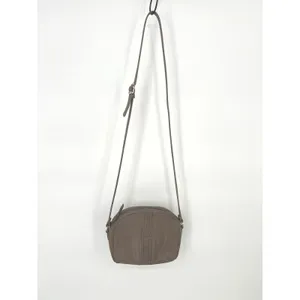 Vintage Etienne Aigner Crossbody Small Bag Purse Taupe Leather‎ Logo Zip Earthy thumbnail 15