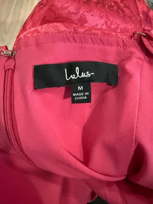 Magenta Mini Lulus Dress thumbnail 4