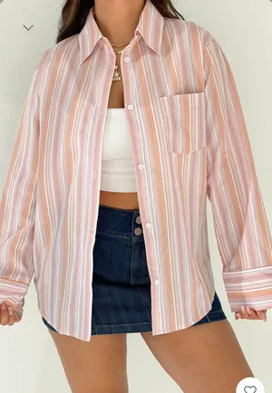 Grey Bandit button down shirt thumbnail 3