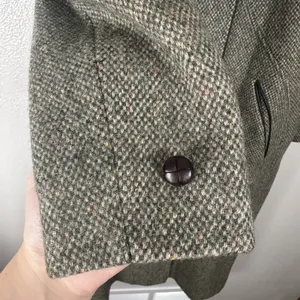 Vintage 50s‎ 60s Jill Jr 100% Pure Wool Long Over Coat Union Made in USA Small thumbnail 4