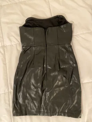 Forever 21 Faux Leather Mini Dress thumbnail 3