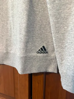 Adidas Grey Crewneck Sweatshirt thumbnail 4