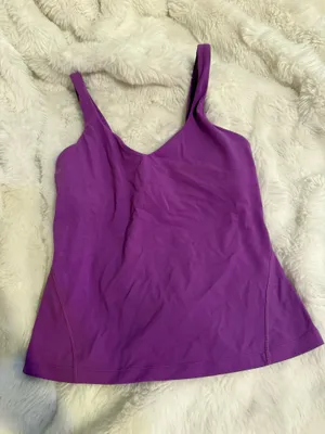 Purple Align Lululemon Tank thumbnail 1