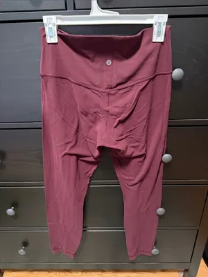 Lululemon maroon align leggings 28” thumbnail 2