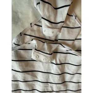 DKNY Seamless Striped Ribbed Tank Bodysuit medium thumbnail 6