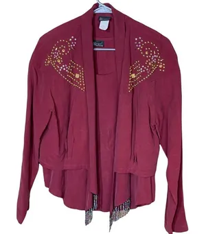 ‎Vintage Royal Ransom blazer and matching tank top thumbnail 1