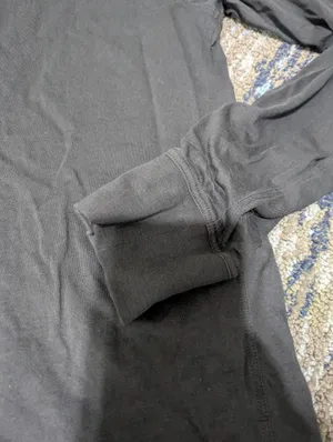 Lululemon Athletica All Yours Organic Cotton-Blend Long Sleeve Shirt Size 2 thumbnail 6