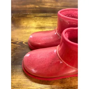 UGG Red Classic Clear Mini Boots Size‎ 5 thumbnail 4