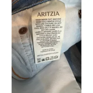 Aritzia Denim Forum The ‘90s So-Soft Hi-Rise Baggy Jean relaxed fit blue pockets size 26 thumbnail 9
