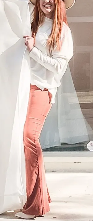 Buddy Love High Rise Corduroy Flare Pant thumbnail 1