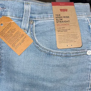 Levi's 724 HIGH RISE STRAIGHT WOMEN'S‎ JEANS indigo light thumbnail 5