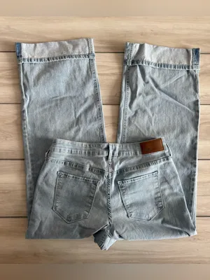 Market & Spruce Mr. Wide Leg Vintage Stretch Jeans Light Blue Size 6 NWT thumbnail 6