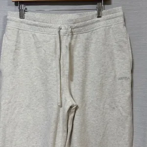 Aritzia Tna Sweatfleece Cozy Fleece Wide Leg Sweatpants Heather Grey L 119950 thumbnail 3
