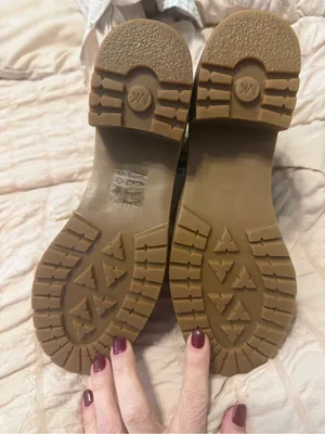 MICHAEL Michael Kors Brown MK Logo Lace thumbnail 5
