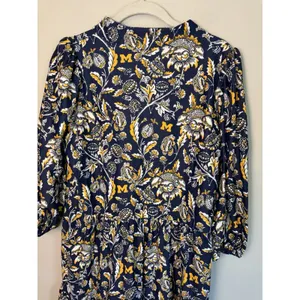 Smith & Quinn Women's Tory Dress Navy & Marigold Michigan Floral Dress Sz S NWT thumbnail 11