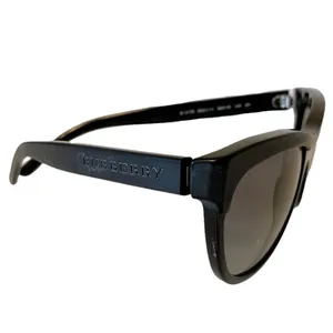 Burberry Sunglasses B 4176 Cat Eye Women Black 56mm‎ thumbnail 2
