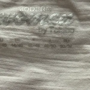 Modern Women Gear Women's Shoulder Beads Embroidered White Tee Top Sz L/XL thumbnail 3