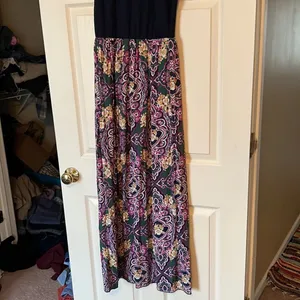 Poema medium colorful maxi dress‎ thumbnail 3