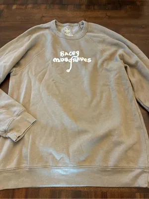 Kacey Musgraves Crewneck Sweatshirt XL Green My Saturn Has Returned Tour Merch thumbnail 1