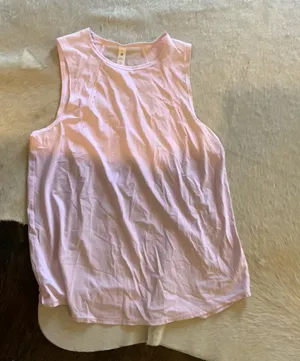 Lululemon Tank Top Women's 4 pink Stretch Yoga Gym Running thumbnail 1