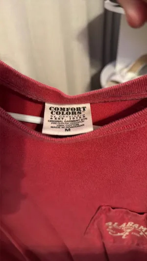 Comfort Colors Alabama Football Shirt thumbnail 2
