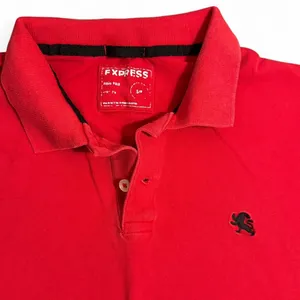 Mens Red Polo ✦ Open To All Offers ✦ Bundle Measurements: Used Excellent Condition Mens Express Classic Red and Black Custom Fit Size Small ——— TAGS ——— #Express #Casual #Polo #Y2K #Formal thumbnail 4