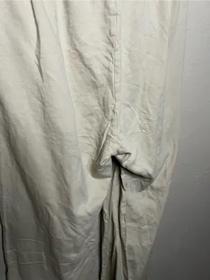 Talentless French Terry Bone Cream Wide Leg Lounge Sweatpants thumbnail 8