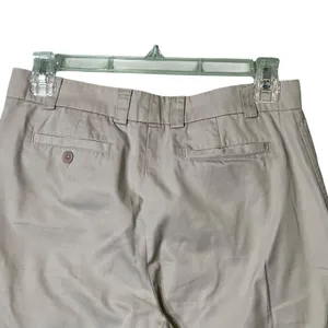 AX Armani Exchange Wide Leg Chino Pants Women's Size 0 Beige High Rise Casual thumbnail 11
