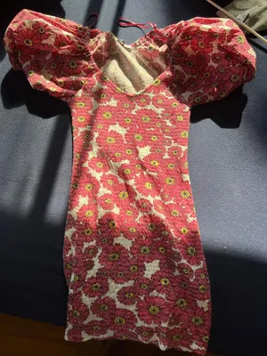 ZARA Floral Dress thumbnail 1