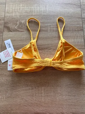 Roxy Golden Rod Haliewa Hipster Knot Bikini Set thumbnail 5