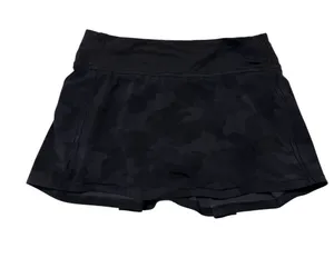 Lululemon Black Camo Pace Rival Skirt thumbnail 1