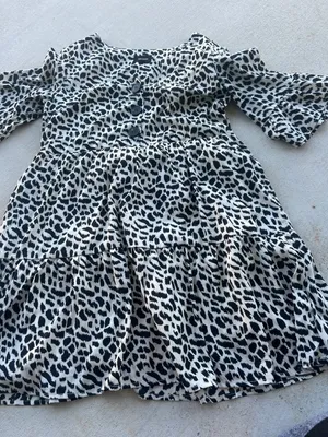 Heyson small‎ animal print mini dress thumbnail 3