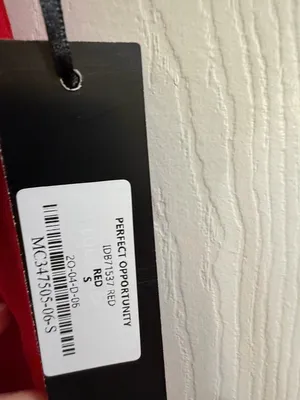 Lulu's Red Ruffle-Trim V-Neck Prom Gown thumbnail 2
