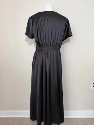 Baltic Born Poppy Satin Midi Dress thumbnail 6