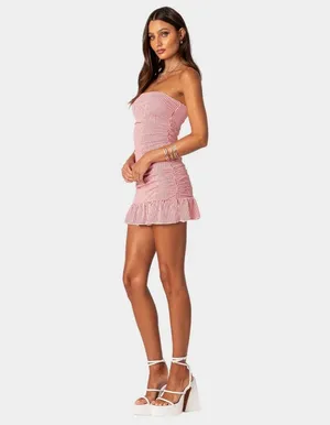 Edikted Gaia Mini Dress thumbnail 2