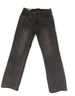 Gap Women's Black/Gray High-waisted Straight-leg Jeans thumbnail 1