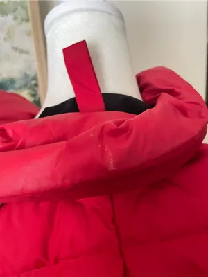 BOGNER FIRE + ICE Down Puffer Ski Jacket Red White Stripe Medium US 8 thumbnail 10