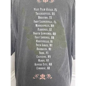 Lainey Wilson Bell Bottom Country Tour Graphic XL Western Cowgirl Boho T Shirt thumbnail 4