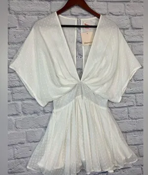 Showpo White Mini Dress thumbnail 2