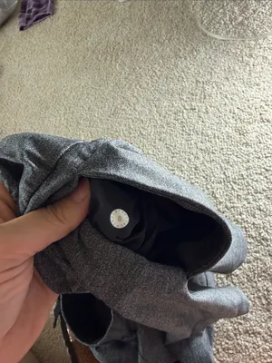 lululemon athletica Heathered Gray Athletic Drawstring Shorts thumbnail 3