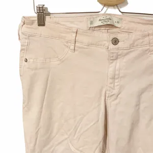 Abercrombie &‎ Fitch Size 10 Light Pink Skinny Cotton Jean thumbnail 2