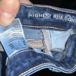 American Eagle highest rise jeggings normcore 6 long jeans thumbnail 2
