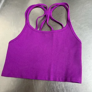 FOREVER 21 - Purple Crop - Size Large - EUC thumbnail 3