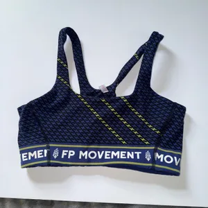 FP Movement Never Better Sports Bra Small Navy Blue Racerback Activewear NO PADS thumbnail 3